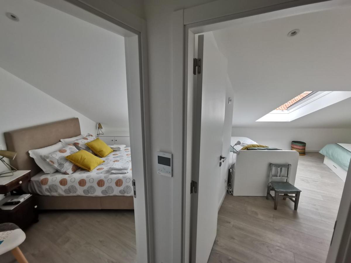 Casa Na Onda Elevador Leilighet Nazaré Eksteriør bilde