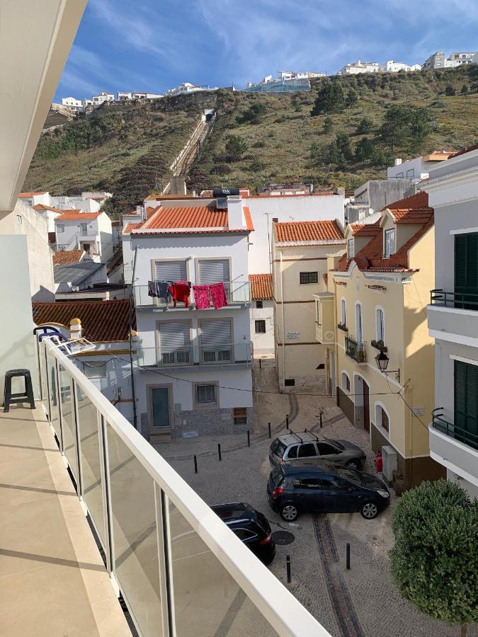 Casa Na Onda Elevador Leilighet Nazaré Eksteriør bilde