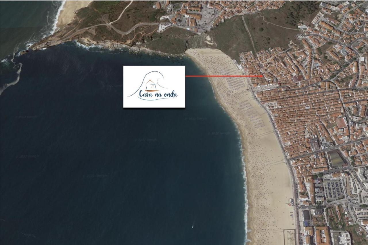 Casa Na Onda Elevador Leilighet Nazaré Eksteriør bilde